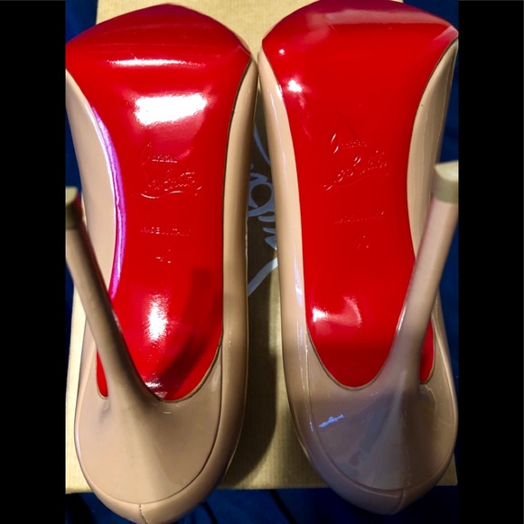Christian Louboutin Delcolette 554 100mm Patent - Picture 7 of 8